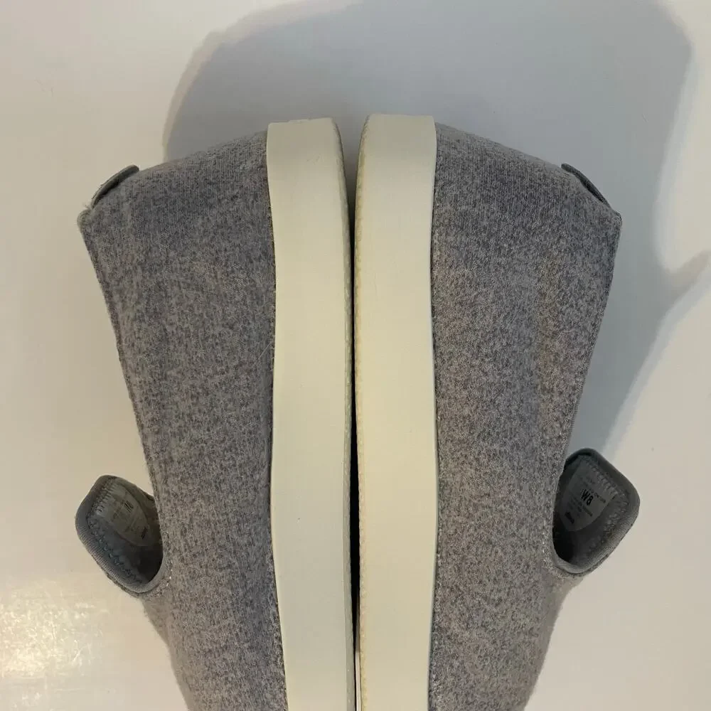 Allbirds Wool Lounger Classic Casual Slip On Loafers Women's 8 Light Blue Gray